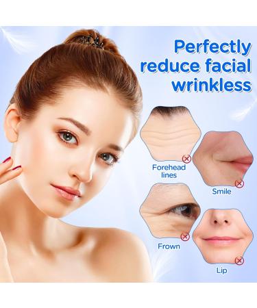 PAFUWEI Forehead Wrinkle Patches - 160 Pieces Anti-Wrinkle Patches for Fine Lines & Wrinkles | Overnight Facial Treatment for Men & Women - Buy Online on GoSupps.com