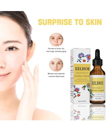 Advanced Vitamin C Serum with Ferulic Acid and Hyaluronic Acid Anti-Aging Face Treatment for Radiant & Hydrated Skin Helps Reduce Wrinkles and Dullness 1.02 fl oz - Buy Online on GoSupps.com
