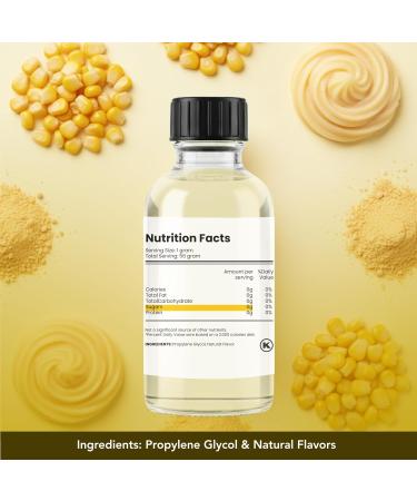 Dolce Foglia Natural Sweet Corn Extract Soluble Multipurpose Flavoring Ideal for Baked Goods - 2 Oz - Buy Online on GoSupps.com