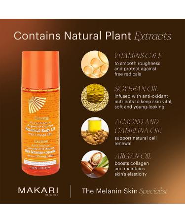 MAKARI Extreme Active Botanical Body Oil - 125ml | Softens, Conditions, Hydrates & Rejuvenates Skin | Fades Marks, Blemishes & Spots | For All Skin Types - Buy Online on GoSupps.com