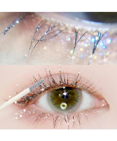  G n rique Shimmering mascara glitter mascara - Shimmering mascara with sparkling sequins long-lasting volumizing mascara for curled lashes for women - Buy Online on GoSupps.com