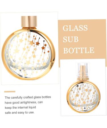 Mikinona Perfume Bottle Fine Mist Spray Bottle Cologne Refill Bottle Perfume Mini Dental Wedge Perfume Containing Bottle Travel Perfume Mini Cologne Spray Bottle Advanced Glass up - Buy Online on GoSupps.com