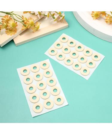 Beavorty 45Pcs Callus Cushions Self Adhesive Callus Cushions Round Foam Padding Oval Shaped Cushion Corn Pads Toe and Foot Protectors for Men Women 1.60X1.60X0.30CM - Buy Online on GoSupps.com