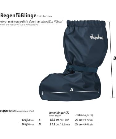 Playshoes Unisex Kid's Waterproof Footies - Blue Marine Size 11 - Buy Online on GoSupps.com