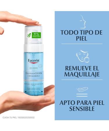 Eucerin Dermatoclean Micellar Foam 150 Ml - Buy Online on GoSupps.com