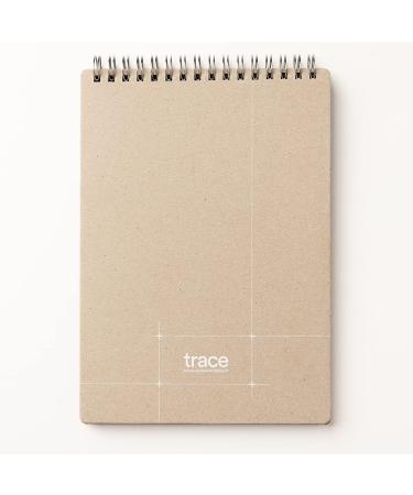 Trace Sketchbook (1 Pack) || 30X40 Design Workshop || Vellum Paper - Reticle Grid - Double-Ring - 75 Sheets  A5 (5.8 x 8.3)  - Buy Online on GoSupps.com