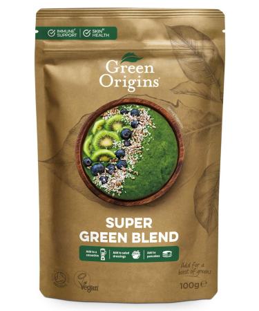 Green Origins Organic Super Green Blend Powder 100g 100 g (Pack of 1)