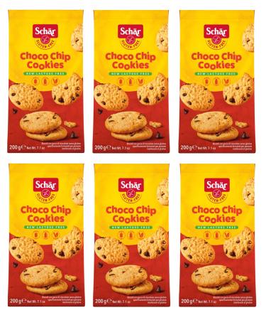 Sch r Sch r Chip Biscuits Gluten-Free with Chocolate Drops 200 g Pack of 6