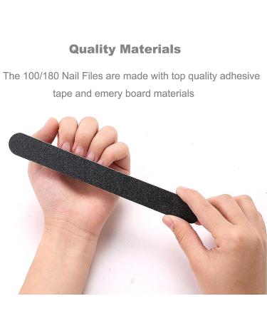 Borogo Nail Soaking Bowl Set for Gel Polish Removal and Manicure - Includes Brush, Pusher, Peeler, File, and Buffer Block - Buy Online on GoSupps.com