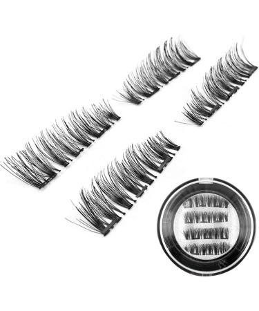 chengfang Magnetic Lashes Clip Eyelashes Set 5 Pair Magnetic Eyelashes Applicator Tool Kit Magnetic Eyelashes Without Eyeliner with Magnets 3D Reusable Magnetic Falses Eyelashes - Buy Online on GoSupps.com
