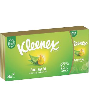 Kleenex Balsam Pack of 10 Handkerchiefs (8 + 2) - Buy Online on GoSupps.com