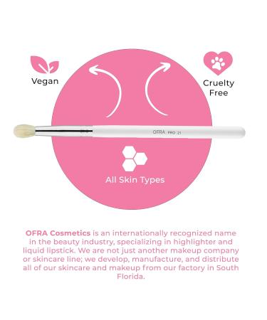 Fine Angled Eyeliner Brush - Professional Flat Makeup Tool for Flawless Application | Ultra-thin Precision & Sharp Lines | Cruelty-Free Beauty Accessory (PRO 21 - Buy Online on GoSupps.com