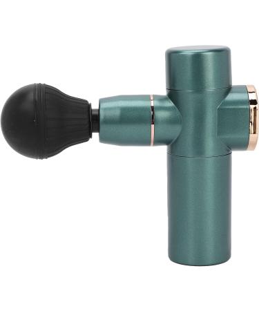 Electric Deep Tissue Massage Gun - 4 Modes Muscle Massager for Neck Shoulder & Back - Green - Buy Online on GoSupps.com