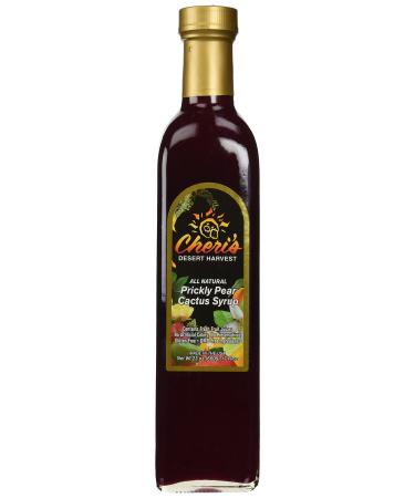 Prickly Pear Syrup - 23 oz - Giant Size - Made from Natural Prickly Pear Juice - Cactus - Southwest 17 Fl Oz (Pack of 1)