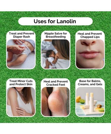 Shop Ultra Refined Anhydrous Lanolin Butter 4oz - Perfect for Lotion Cream Lip Balm & Natural Nipple Cream | HalalEveryday  - Buy Online on GoSupps.com
