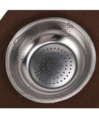 Multifunctional Moxibustion Cushion Set - Easy to Clean Stool with Smoke Control & Soft Linen Sponge Filling for Feet (Brown) - Buy Online on GoSupps.com