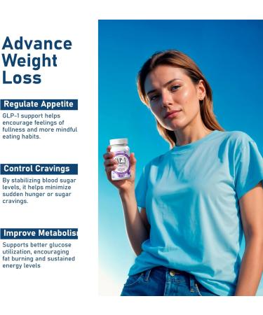 NutraPep GLP-1 Support Weight Loss Support Probiotic Prebiotics Capsule Supplement - Akkermansia XOS Clostridium Bifidobacterium - GLP1 Support Gut Abdominal Digestive Support for Men Women - Buy Online on GoSupps.com