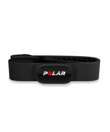 POLAR H10 Heart Rate Monitor, Bluetooth HRM Chest Strap - iPhone & Android Compatible, Black