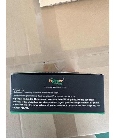 Buy Hygger Aquarium Air Stones - Quiet Oxygen Diffuser Set for Air Pump Ideal for Aquariums & Hydroponics - Buy Online on GoSupps.com