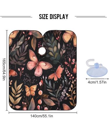Kigai Butterfly Leaf Barber Cape - Adjustable Waterproof Hair Cutting Cape for Men & Women | Professional Salon Hairdressing Cape - Buy Online on GoSupps.com