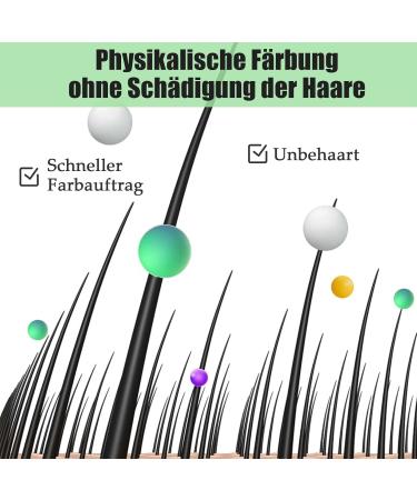  EONFAVE Temporary Green Hair Dye 100g Styling Wax for Men Women Instant Cream for Natural Hair Natural Hairdressing Cream Cosplay and Christmas - Buy Online on GoSupps.com