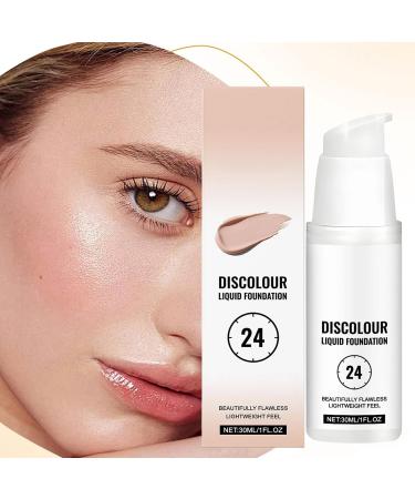 Xinhuju Color Adaptive Foundation Full Coverage Liquid Foundation Makeup Concealer Waterproof Full Coverage Concealer Moisturizing For All Skin Types Women Teens Work Dates Travel - Buy Online on GoSupps.com