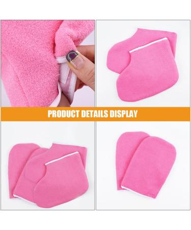 FRCOLOR 1 Set de Moufles en Paraffine Mains Pieds 25 5X15 5 CM Polyester Confortable R tention de Chaleur Soin Domicile Moufles Isolants - Buy Online on GoSupps.com