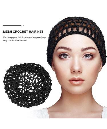 Beaupretty 4PC Hair Nets for Sleeping - Elastic Wide Snood Cover & Rayon Hair Network Hat - Ideal Sleep Accessories - Buy Online on GoSupps.com
