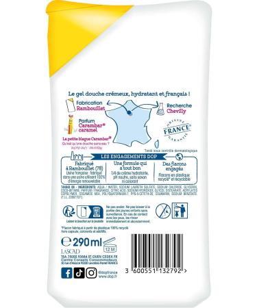 DOP Carambar Caramel Shower Gel 290ml - Buy Online on GoSupps.com