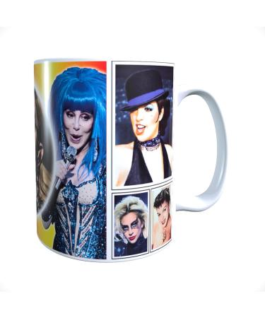 Diva Gay Pride Celebrity Icon Mug with Choice of Sweets Gift - Buy Online on GoSupps.com