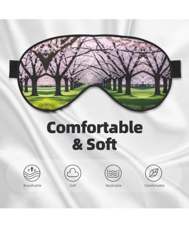 Spring is in The Air Soft Eye Mask Sleeping Mask Breathable Eye Patch for Women Perfect for Travel and Relaxation - Buy Online on GoSupps.com