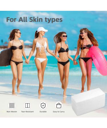 Bande de Cire Epilation 600 Pi ces Bande de Cire pilatoire Papier Non-Tiss s Chaude et p te Sucre pilation pour L' pilation du Corps Jambes et Visage - Buy Online on GoSupps.com