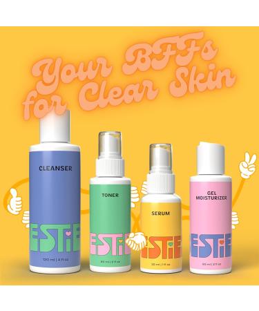 InstaNatural Besties Vitamin C Serum - Brightening & Hydrating Facial Serum with Hyaluronic Acid & Sea Buckthorn Oil for Teens & Adults - Citrus Scent 1 Fl Oz - Buy Online on GoSupps.com