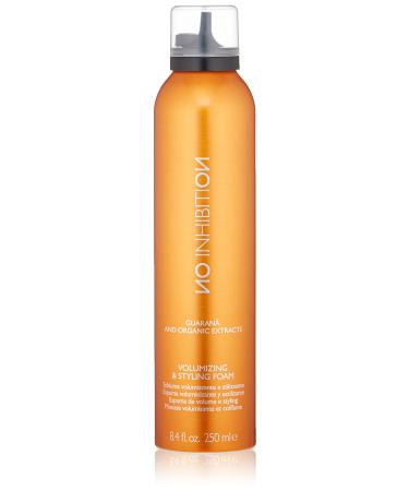 NO INHIBITION Volumizing and Styling Foam, 8.4 Fl Oz
