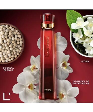 Made In Colombia Boutique L'bel SATIN ROUGE Eau de Parfum pour Femme - Perfume by L'BEL PARIS 1.7 Oz (1.7 Oz) 1.7 Fl Oz (Pack of 1) - Buy Online on GoSupps.com