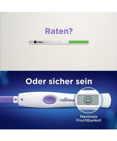 Clearblue Ovulation Test Kit for Women - 20 Tests + 1 Digital Holder | Fast & Accurate Fertility Tracking - Buy Online on GoSupps.com