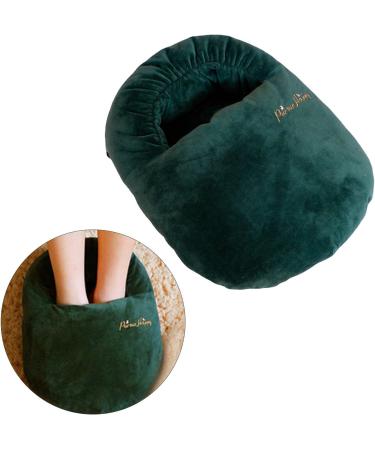 Comfortable Foot Warmer Cover Zip for Warm-Up Bag | Soft Indoor & Outdoor Socks | Ideal for Travel & Home Use - Green - Buy Online on GoSupps.com