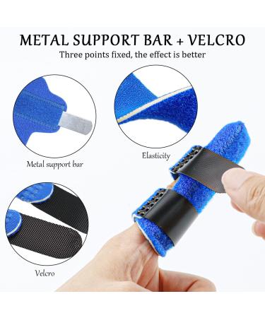 Buy Finger Support Strap | Finger Splint & Protective Sleeve for Optimal Finger Protection - International Shipping Available - Buy Online on GoSupps.com