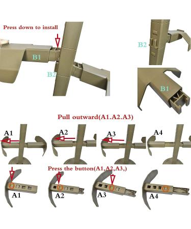 JFFCESTORE Tactical Gear Stand | Detachable Helmet Vest Display Organizer - Buy Online on GoSupps.com