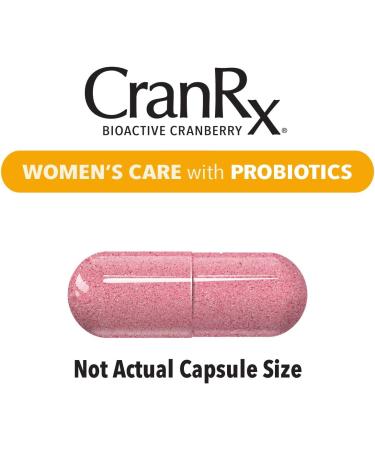 Nature's Way CranRx Bioactive Cranberry with Probiotics - 60 Capsules | Supports Urinary Health - Buy Online on GoSupps.com