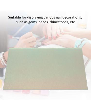 False Nail Tips Sample Display Showing Rack Nail Practice Board for Nail Salon(Aurora matte -04) - Buy Online on GoSupps.com