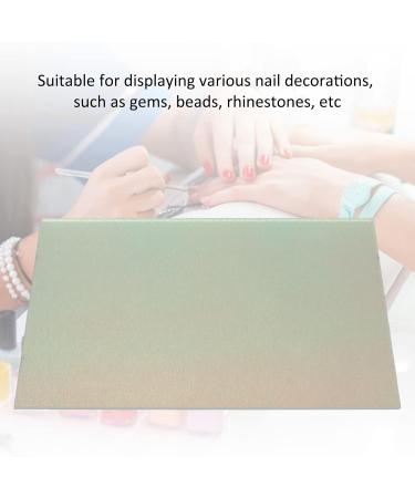 Stylish False Nail Sample Display & Manicure Stand - Clear Nail Art Holder for Salons (Aurora Matt -04) - Buy Online on GoSupps.com