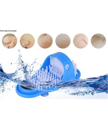 Alvinlite Foot Washer & Cleaner - Massage Foot Scrubber for Shower Spa & Peeling - 1 Pair - Buy Online on GoSupps.com