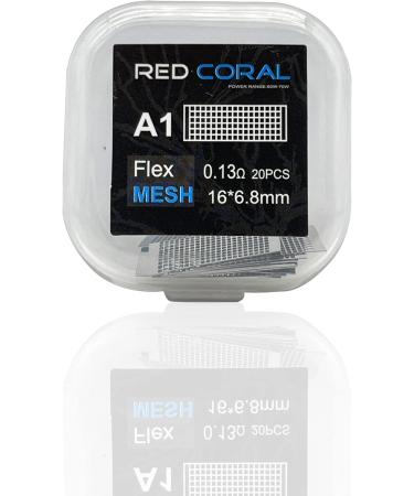 RED CORAL FlexMesh A1 Pack of 20 Strips (0.13) - Flexible Mesh for Superior Results - Buy Online on GoSupps.com