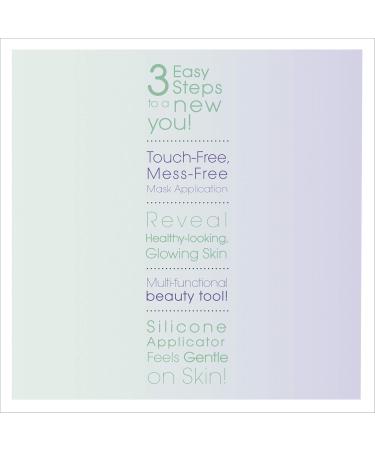 True Glow by Conair Silicone Face Mask Applicator & Remover | All-in-One Tool for Blending Applying & Gentle Exfoliation of Facial Masks - Buy Online on GoSupps.com