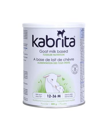 Kabrita Goat Milk-Based Toddler Nutrition Drink - Easy to Digest - 12-36 Months - Contains Vitamin D Iron DHA Non-GMO - Gentle on Sensitive Tummies - Supports Gut Health & Immunity - 800g