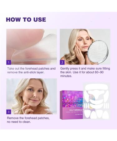 Forehead Wrinkle Patches Face Wrinkle Patches for Face Overnight Face Wrinkle Patches for Forehead Wrinkles Treatment Face Smoothing Patches Anti Wrinkle Patches Wrinkle Remover Strips/840 - Buy Online on GoSupps.com