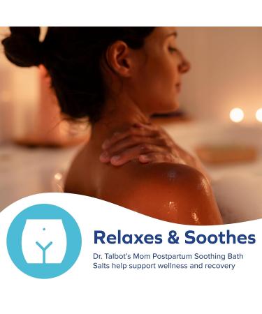 Dr. Talbot's Postpartum Soothing Bath Salts Lavender Infused, Paraben-Free Relaxation & Recovery Bath Soak for New Moms Ideal for Post-Childbirth Healing & Everyday Stress Relief - Buy Online on GoSupps.com
