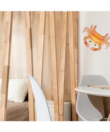 ORFOFE Retro Decor 1Pc orange balloons treadmills home decor ocean ornaments bike Hanging Decor wall hanging Crab pedal Orange 25x15cm - Buy Online on GoSupps.com