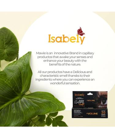 ISABELY Eyebrow & Eyelash Serum - Eyelash Growth with Castor Oil & Natural Extracts - Volume & Thickness - 10ML - International Shipping Available - Buy Online on GoSupps.com